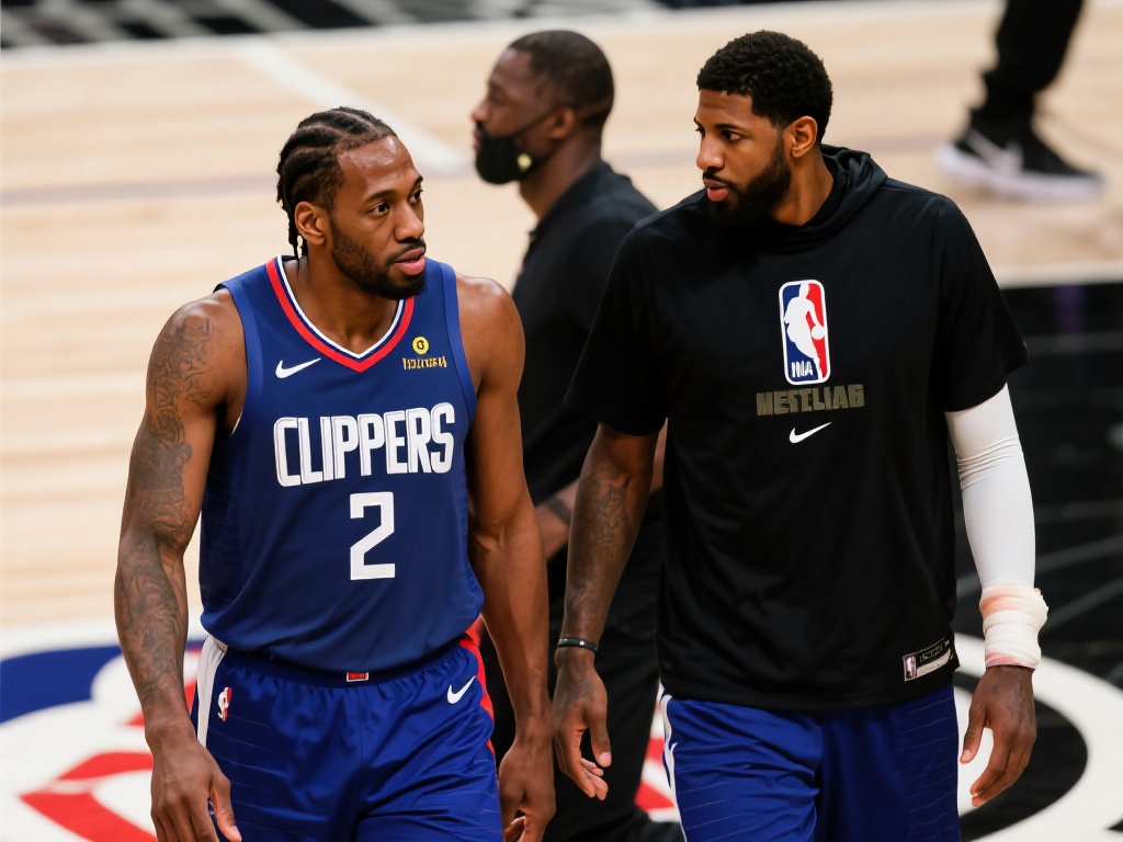 零首轮困境与哈登合同调整:快船争冠的最后机会还有多少? 更糟糕的是,莱昂纳德和乔治的健康问题始终