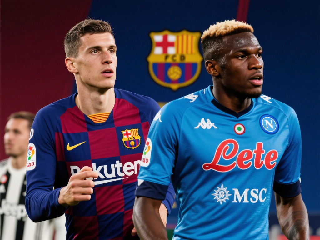 在足球转会市场上，巴塞罗那俱乐部的一举一